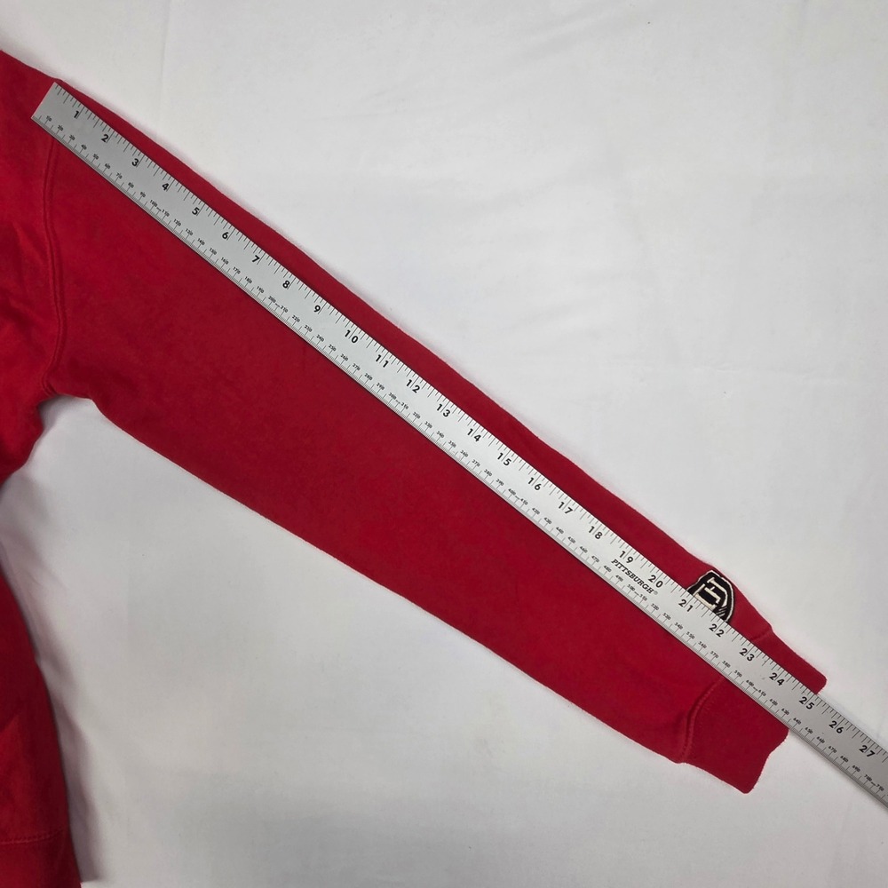 Old Time Hockey Womens Detroit Red Wings Hoodie XL Red Lace Up NHL Sweatshirt - Picture 8 of 9